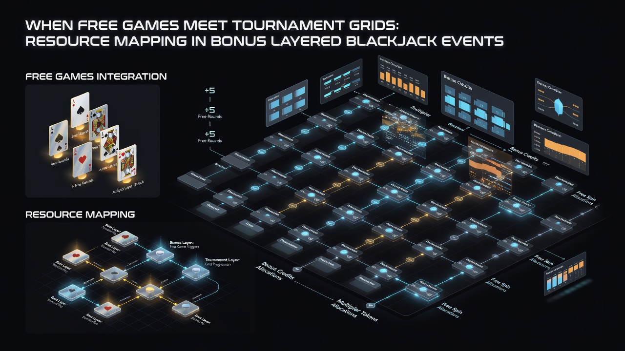 Beispiel einer Ressourcen-Mapping-Strategie in bonusgeschichteten Blackjack-Turnieren